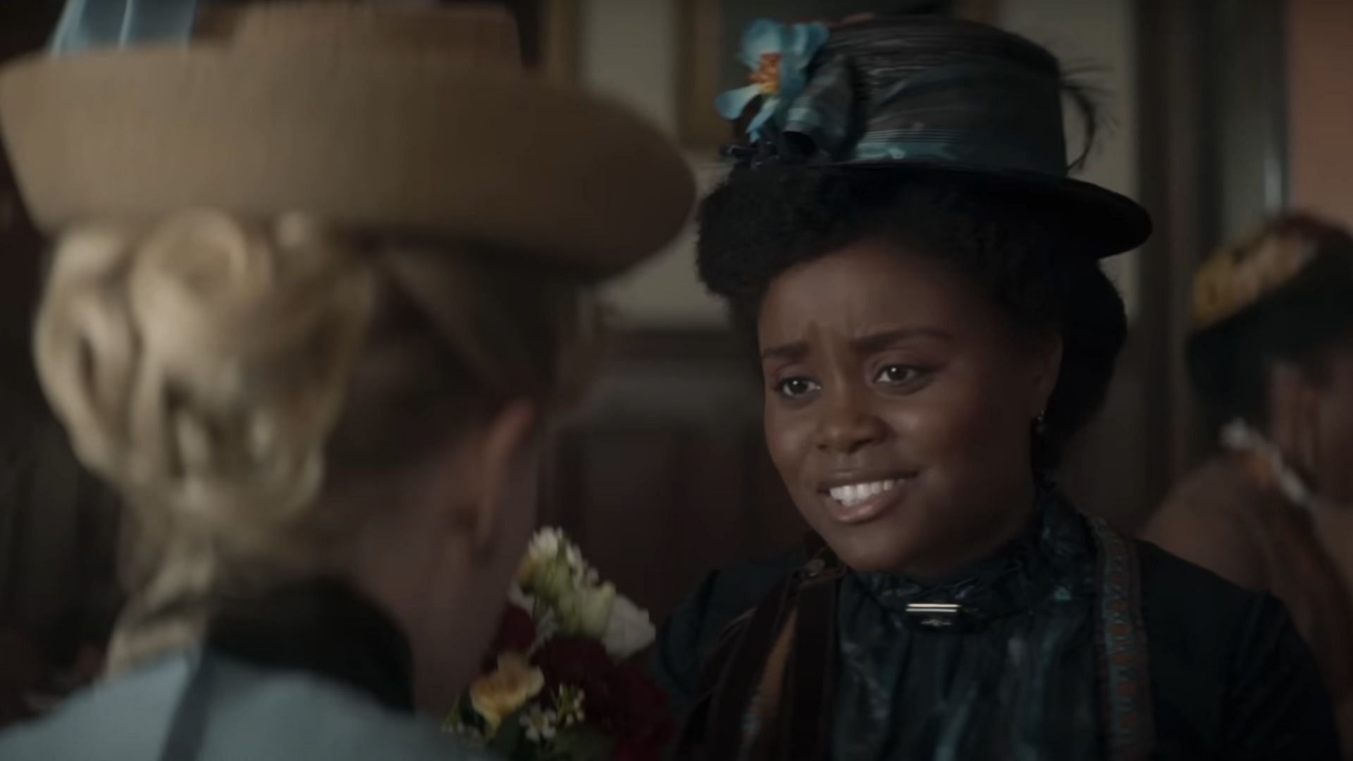 Peggy is climbing the societal ladder (Image via YouTube/HBO)